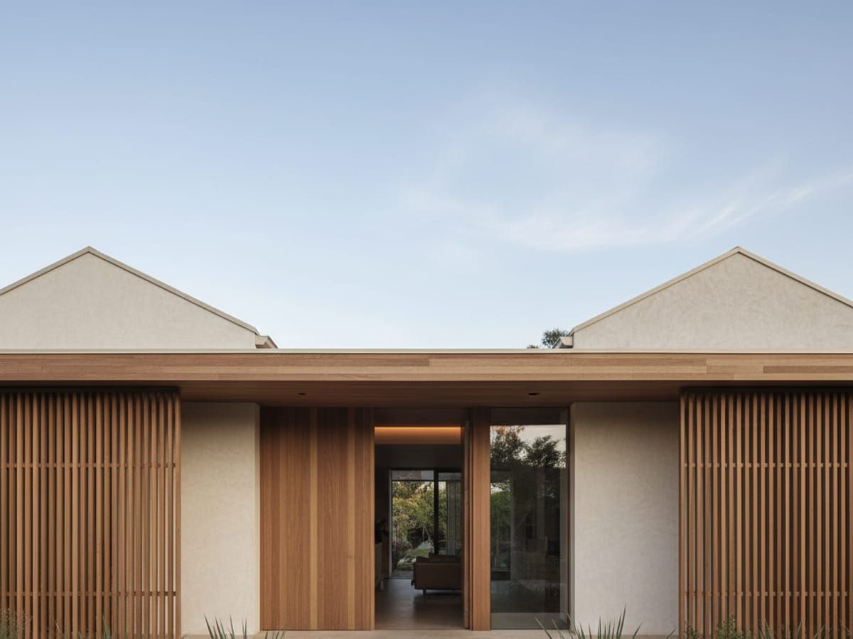 Home addition blending with existing architecture