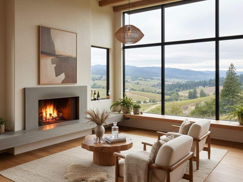 Bennett Valley landscape and architecture