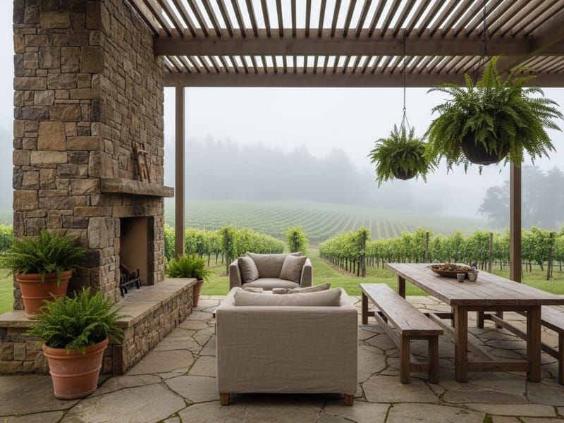 Bennett Valley architectural details