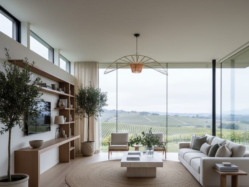 Carneros landscape and architecture