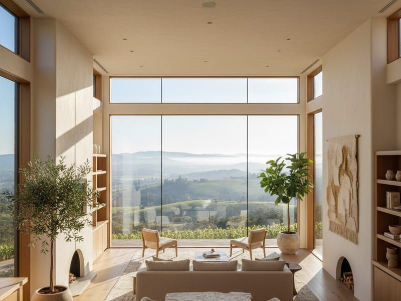 Chalk Hill landscape and architecture