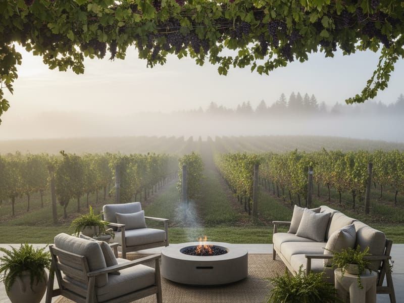 Russian River Valley architectural details